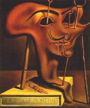 Haga click para ver la imagen ampliada soft self-portrait with grilled bacon 1941.jpg